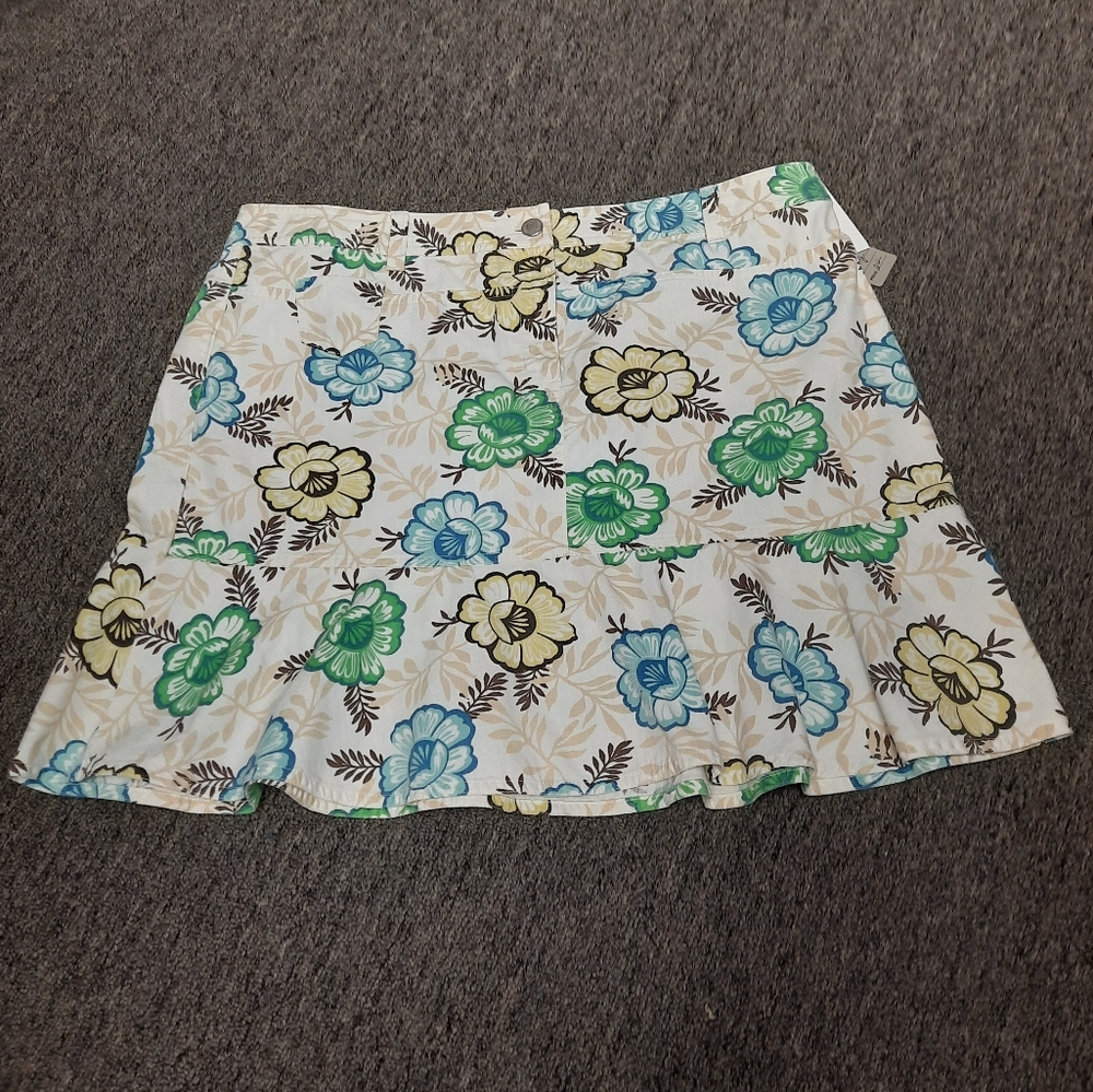 Floral Print Women's Skirt